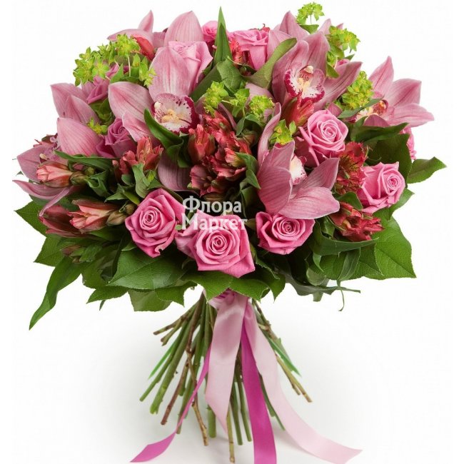 Букет «Одна любовь в моем сердце» в Петрозаводске от магазина цветов «Флора Маркет»