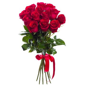 Радость встречи - 15 роз 60 см.